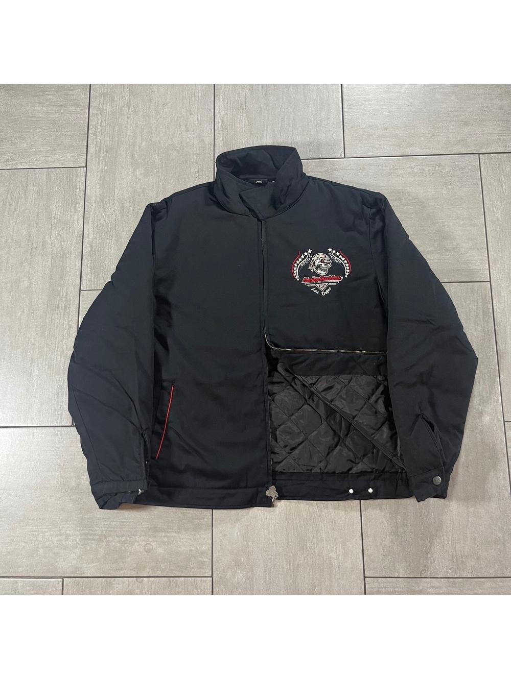 Vintage Harley-Davidson Motorcycle Jacket XL